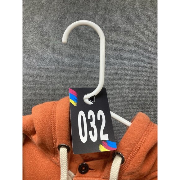 Eddie Bauer Hoodie Men’s Size Large Orange Long Sleeve Pullover - Picture 11 of 11